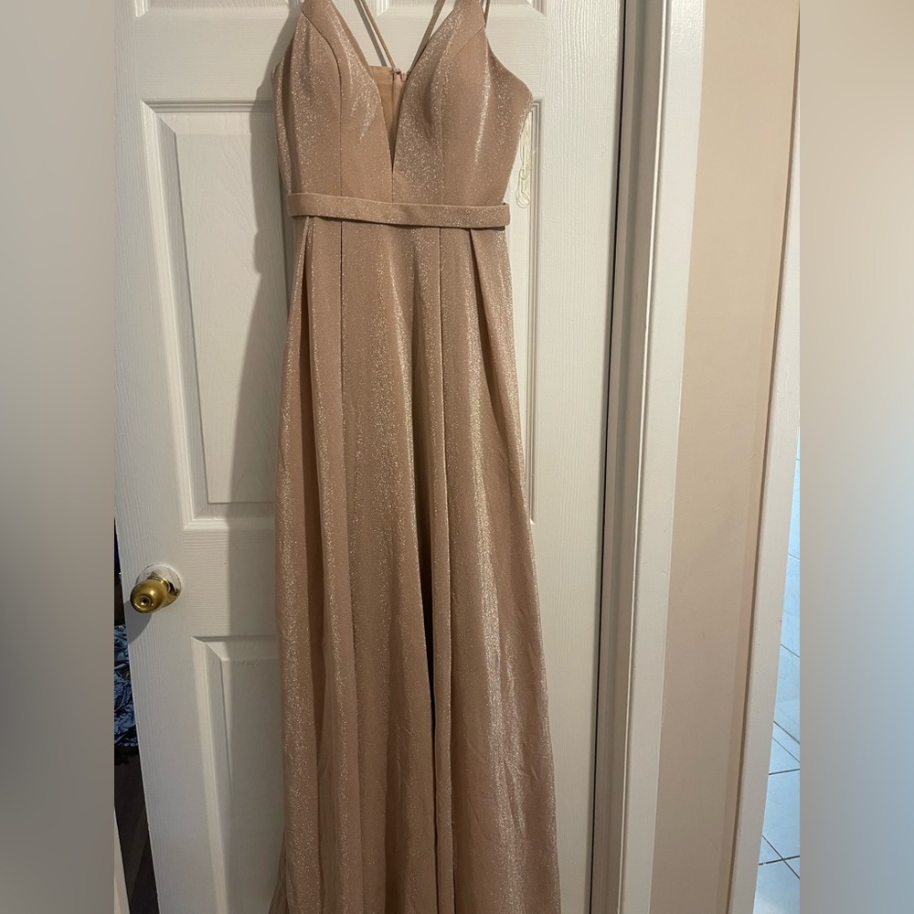 PINK SPARKLY GOWN